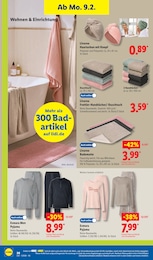 Badematte Angebot im aktuellen Lidl Prospekt auf Seite 44