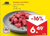 Gulasch vom Rind Angebote von GUT PONHOLZ bei Netto Marken-Discount Delmenhorst für 6,49 €