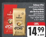 d'Oro Crema Schümli im Angebot bei E center in Hof d'Oro Crema Schümli Angebote von Dallmayr bei E center Hof für 14,99 €