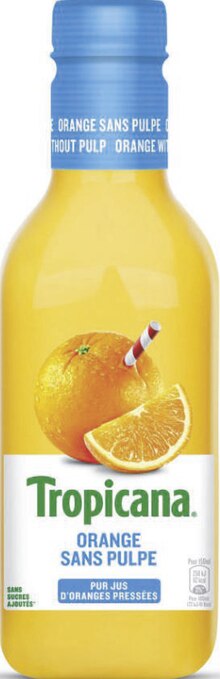 Jus d’orange sans pulpe - Casino Shop à Dijon Jus d’orange sans pulpe en promo chez Casino Shop Dijon à 2,80 €