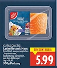 Lachsfilet mit Haut von Gut&Günstig für 5,99 € bei E center im Angebot Lachsfilet mit Haut von Gut&Günstig im aktuellen E center Prospekt