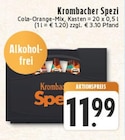 Krombacher Spezi Angebote von Krombacher bei E center Niederkassel für 11,99 €