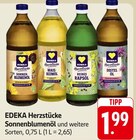 Herzstücke Sonnenblumenöl oder Maiskeimöl oder Reines Rapsöl oder Distelöl im Angebot bei EDEKA in Stuttgart Herzstücke Sonnenblumenöl oder Maiskeimöl oder Reines Rapsöl oder Distelöl Angebote von EDEKA bei EDEKA Stuttgart für 1,99 €