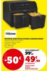 Friteuse sans huile double compartiment - Tristar - Super U à Grenoble Friteuse sans huile double compartiment - Tristar en promo chez Super U Grenoble à 49,99 €