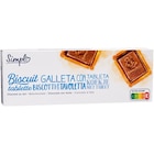 Biscuits avec tablette de chocolat au lait - SIMPL en promo chez Carrefour Douai à 1,09 €