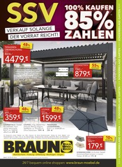 BRAUN Möbel-Center Möbel & Einrichtung Prospekt der aktuellen Woche mit 4 Seiten, gültig von 25.06.2025 bis 29.07.2025, in Klettgau und Umgebung Aktueller BRAUN Möbel-Center Möbel & Einrichtung Prospekt in Klettgau und Umgebung, "SCHRANK SPEZIAL" mit 4 Seiten, 25.06.2025 - 29.07.2025