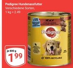 Hundenassfutter im Angebot bei GLOBUS in Halle Hundenassfutter Angebote von Pedigree bei GLOBUS Halle für 1,99 €