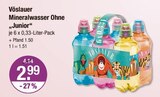 Mineralwasser Ohne „Junior“ im V-Markt Prospekt Mineralwasser Ohne „Junior“ von Vöslauer im aktuellen V-Markt Prospekt für 2,99 €