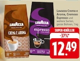 Crema e Aroma, Cremoso Espresso Angebote von Lavazza bei EDEKA Memmingen für 12,49 €