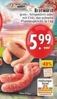Frische Bratwurst grob Angebote von meinLand EDEKA bei EDEKA Castrop-Rauxel für 5,99 €