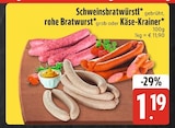 Schweinsbratwürstl Angebote bei EDEKA Straubing für 1,19 €