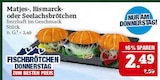 Matjes-, Bismarck- oder Seelachsbrötchen bei Marktkauf im Oschatz Prospekt für 2,49 €