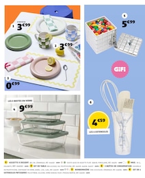Prix et réduction Verre dans le prospectus Gifi en cours Offre Verre dans le catalogue Gifi du moment à la page 5