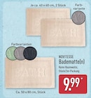 Badematte von Novitesse im aktuellen ALDI Nord Prospekt für 9,99 €