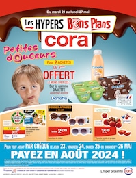 Prospectus Supermarchés de Cora à Évergnicourt: "Petites douceurs", 38 pages, 21/05/2024 - 27/05/2024