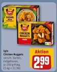 Chicken Nuggets Safari Mix von Iglo für 2,99 € bei REWE im Angebot Chicken Nuggets Safari Mix von Iglo im aktuellen REWE Prospekt