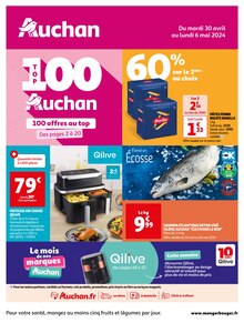 Prospectus Auchan Hypermarché à Pelleautier, "Auchan", 52 pages de promos valables du 30/04/2024 au 06/05/2024