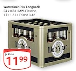 Pils Longneck Angebote von Warsteiner bei GLOBUS St. Ingbert für 11,99 €