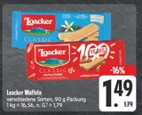 Waffeln im Angebot bei E center in Dresden Waffeln Angebote von Loacker bei E center Dresden für 1,49 €