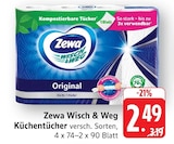 EDEKA - Wisch & Weg Küchentücher Angebot im Prospekt Wisch & Weg Küchentücher bei EDEKA im Prospekt "" für 2,49 €