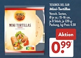 Mini-Tortillas im Angebot bei ALDI SÜD in München Mini-Tortillas Angebote von TESOROS DEL SUR bei ALDI SÜD München für 0,99 €