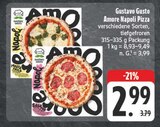 Aktuelles Amore Napoli Pizza Mozzarella Angebot bei EDEKA in Erlangen ab 2,99 €
