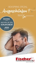 Polstermöbel Fischer Möbel & Einrichtung Prospekt der aktuellen Woche mit 21 Seiten, gültig von 15.02.2026 bis 26.02.2026, in Alling und Umgebung Aktueller Polstermöbel Fischer Möbel & Einrichtung Prospekt in Alling und Umgebung, "BOXSPRING SPEZIAL" mit 21 Seiten, 15.02.2026 - 26.02.2026