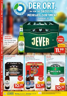 Becks im Netto Marken-Discount Prospekt "DER ORT, AN DEM DU IMMER AUSGEZEICHNETE PREISE FINDEST." mit 6 Seiten (Mönchengladbach)