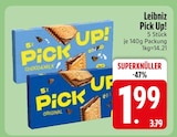 Pick Up! Choco & Milk im EDEKA Prospekt Pick Up! Choco & Milk von Leibniz im aktuellen EDEKA Prospekt für 1,99 €
