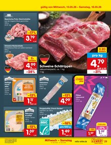 Schweinefilet im Netto Marken-Discount Prospekt "Aktuelle Angebote" mit 66 Seiten (Augsburg)