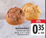 Aktuelles Kartoffelbrötchen Angebot bei EDEKA in Erlangen ab 0,35 €