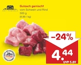 Gulasch gemischt Angebote von Gut Ponholz bei Netto Marken-Discount Falkensee für 4,44 €