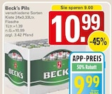 Aktuelles Pils Angebot bei WEZ in Bad Oeynhausen ab 9,99 €