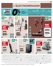 Aspirateur Angebote im Prospekt "LE BLANC : STYLÉS LES PETITS PRIX !" von Carrefour Aspirateur Angebote im Prospekt "LE BLANC : STYLÉS LES PETITS PRIX !" von Carrefour auf Seite 27