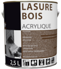 lasure acrylique spéciale bois satin 2.5 l dans le catalogue Décor Discount