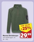 Herren Stricktroyer bei combi im Aschendorf Prospekt für 29,99 €