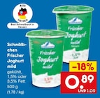Aktuelle Joghurt Angebote bei Netto Marken-Discount in Frankfurt (Main) Aktuelles Frischer Joghurt mild Angebot bei Netto Marken-Discount in Frankfurt (Main) ab 0,89 €