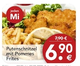 Putenschnitzel mit Pommes Frites im Angebot bei BRAUN Möbel-Center in Offenburg Putenschnitzel mit Pommes Frites Angebote bei BRAUN Möbel-Center Offenburg für 6,90 €