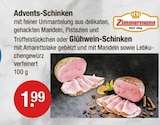 Advents-Schinken oder Glühwein-Schinken von Zimmermann im aktuellen V-Markt Prospekt für 1,99 €