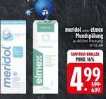 Zahnpflege im EDEKA Prospekt Mundspülung von meridol im aktuellen EDEKA Prospekt für 4,99 €