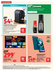 Smartphone Angebote im Prospekt "LES TOPS" von Auchan Hypermarché auf Seite 16