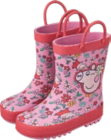 Bottes de pluie - PEPPA PIG PAW PATROL en promo à 9,99 € chez Aldi Bottes de pluie - PEPPA PIG PAW PATROL dans le catalogue Aldi