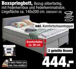 tejo's SB Lagerkauf - Boxspringbett Angebot im Prospekt Boxspringbett bei tejo's SB Lagerkauf im Prospekt "" für 444,00 €