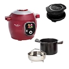 Cookeo + rouge - MOULINEX en promo chez Carrefour Neuilly-sur-Seine à 199,99 €