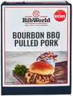 Bourbon BBQ Pulled Pork im Angebot bei REWE in Heidenheim Bourbon BBQ Pulled Pork Angebote von RibWorld bei REWE Heidenheim für 3,99 €