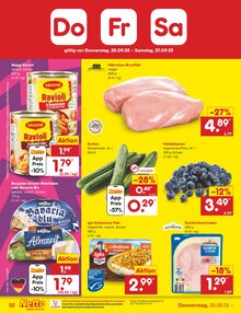 Ravioli im Netto Marken-Discount Prospekt "Aktuelle Angebote" mit 59 Seiten (Rostock)