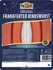 Müller im tegut Prospekt Original Frankfurter Rindswurst von G.A. Müller im aktuellen tegut Prospekt für 4,44 €