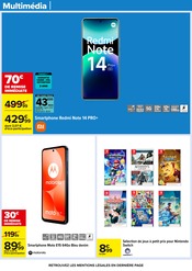 Nintendo Switch Angebote im Prospekt "UN Noël POUR TOUS LES GOÛTS" von Carrefour Nintendo Switch Angebote im Prospekt "UN Noël POUR TOUS LES GOÛTS" von Carrefour auf Seite 57