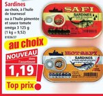 Sardines - SAFI - Norma à Metz Sardines - SAFI en promo chez Norma Metz à 1,19 €