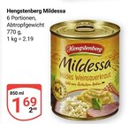Mildessa im Angebot bei GLOBUS in St. Ingbert Mildessa Angebote von Hengstenberg bei GLOBUS St. Ingbert für 1,69 €